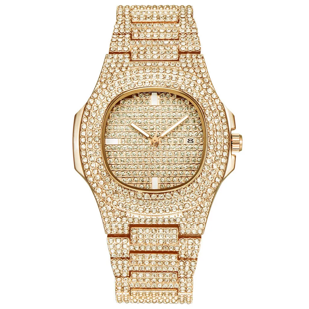 Woman Wrist Watch Fashion Bussiness Steel Belt Calendar Full Of Diamonds Clock Women 2021 Ladies Watches Montre Relogio Feminino
Woman Wrist Watch Fashion Bussiness Steel Belt Calendar Full Of Diamonds Clock Women 2021 Ladies Watches Montre Relogio Feminino