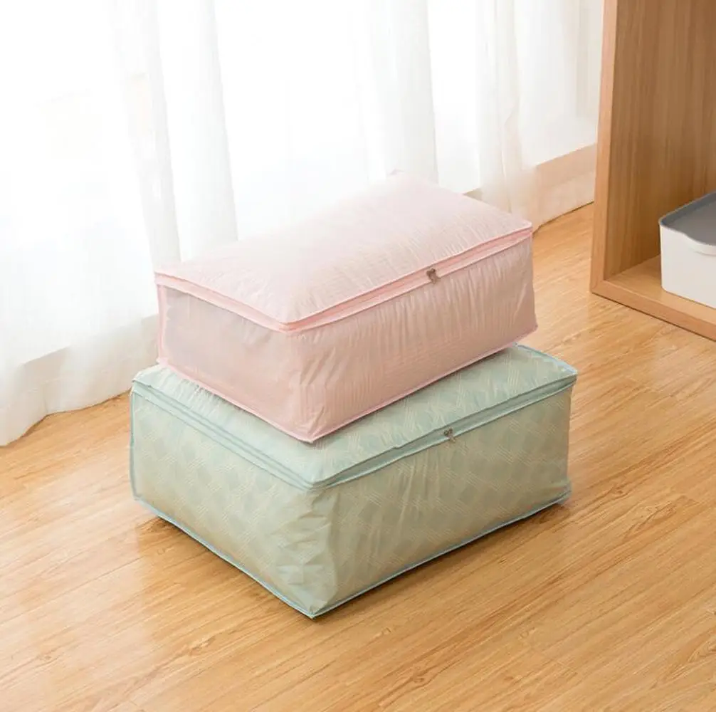 Dustproof Cotton Quilt Storage Bag Wwaterproof Mildew Clothing Quilt Storage Bag For Wardrobe Under Bed Storage
Dustproof Cotton Quilt Storage Bag Wwaterproof Mildew Clothing Quilt Storage Bag For Wardrobe Under Bed Storage