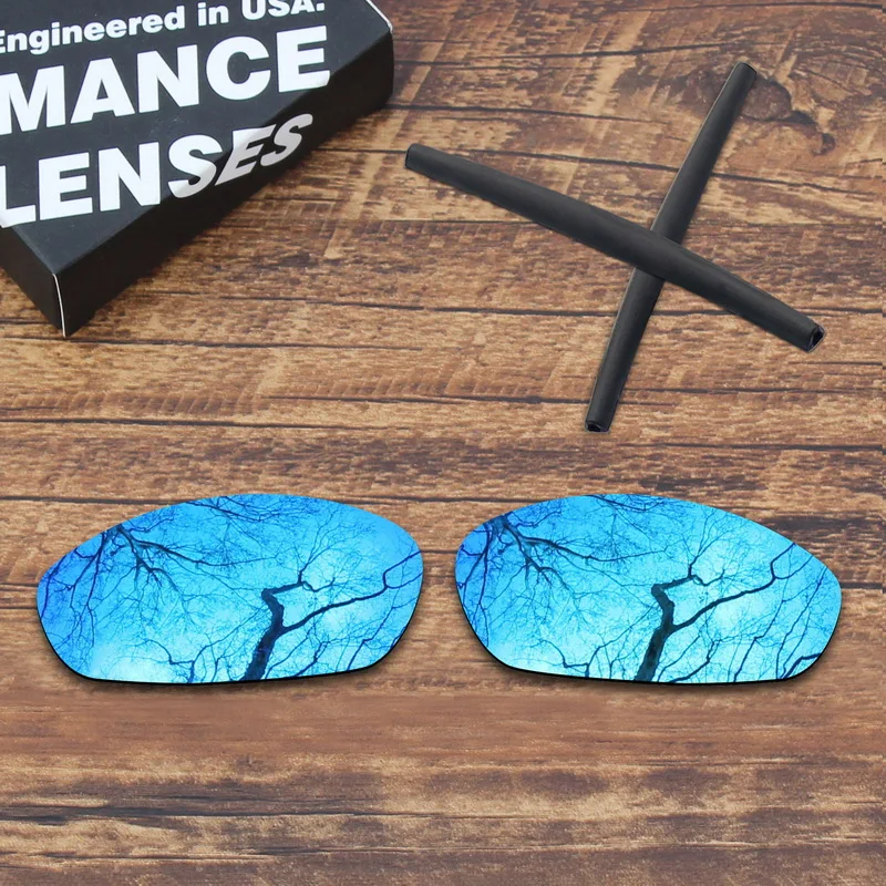 ToughAsNails Blue Mirrored Polarized Replacement Lens and Gray Earsocks for Oakley Whisker
ToughAsNails Blue Mirrored Polarized Replacement Lens and Gray Earsocks for Oakley Whisker