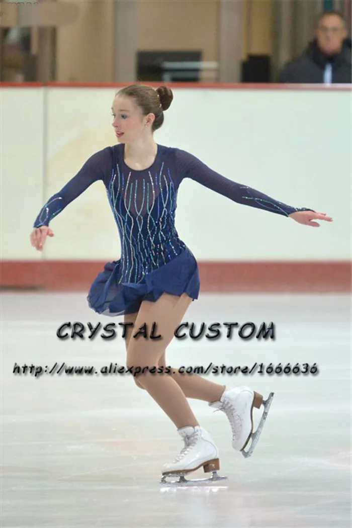 Crystal Custom Figure Skating Dress Girls New Brand Ice Skating Clothes For Competition DR4608
Crystal Custom Figure Skating Dress Girls New Brand Ice Skating Clothes For Competition DR4608