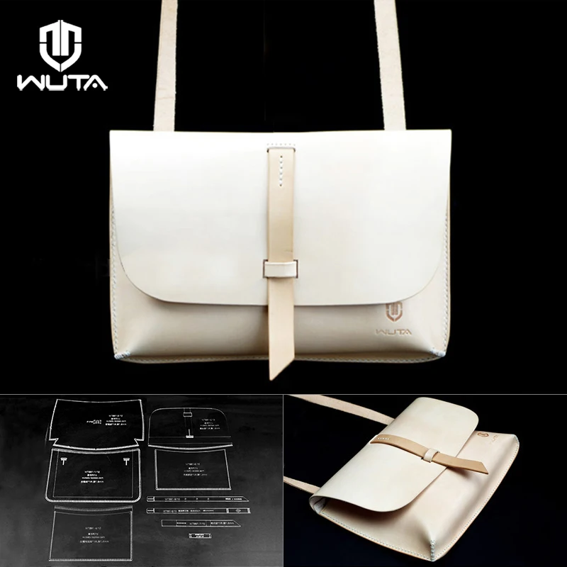 WUTA 861 Acrylic Pattern Set PMMA Cutting Template Leathercraft Model for DIY Women Messenger Bag Female Clutch Crossbody Bag
WUTA 861 Acrylic Pattern Set PMMA Cutting Template Leathercraft Model for DIY Women Messenger Bag Female Clutch Crossbody Bag