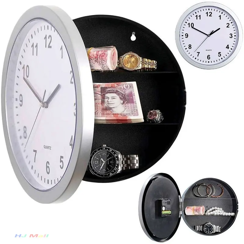 Creative Hidden Secret Storage Wall Clock Home Decroation Office Security Safe Money Stash Jewellery Stuff Container Clock
Creative Hidden Secret Storage Wall Clock Home Decroation Office Security Safe Money Stash Jewellery Stuff Container Clock