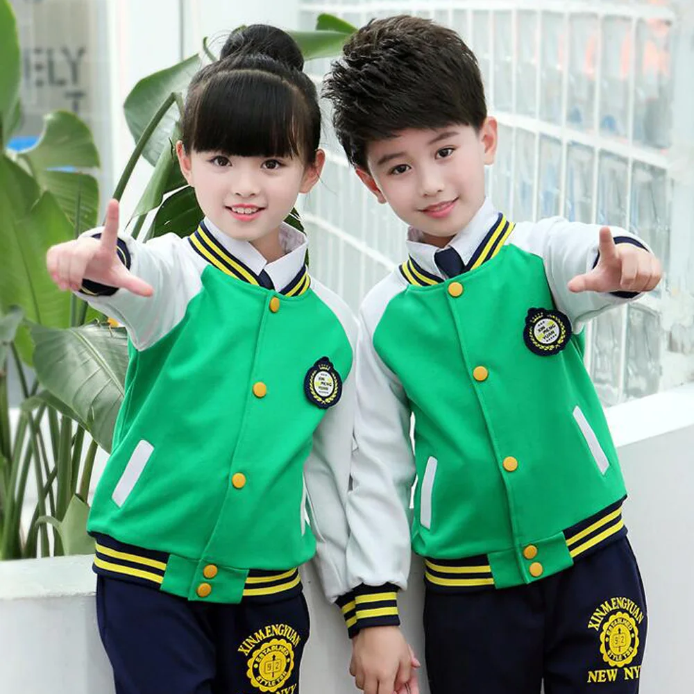 Green Adults Primary School Uniforms Tops+Pants Teenage Kids clothing sports suit costume boys girls baseball tracksuit outfits
Green Adults Primary School Uniforms Tops+Pants Teenage Kids clothing sports suit costume boys girls baseball tracksuit outfits
