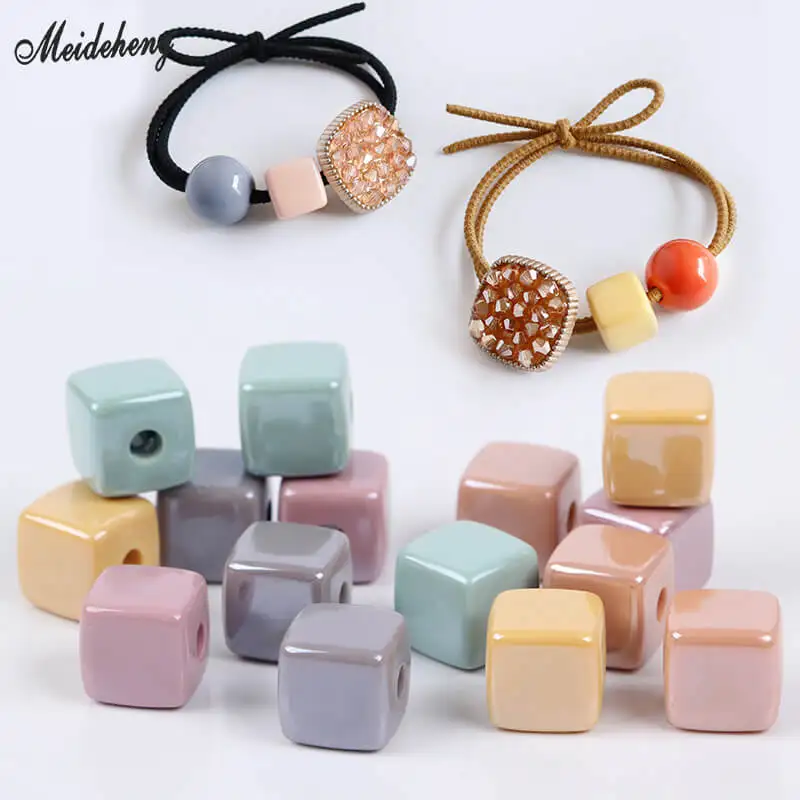 Korea Fashion Candy Cream Color Creative Pearl Square DIY Jewelry Hair Rope Head Hair Ornamental Decoration Rope Bead Accessory
Korea Fashion Candy Cream Color Creative Pearl Square DIY Jewelry Hair Rope Head Hair Ornamental Decoration Rope Bead Accessory