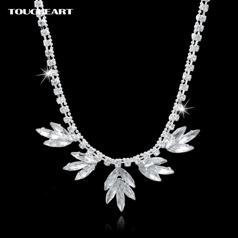 TOUCHEART fashion crystal necklaces for women statement rhinestone necklaces pendants Silver color link chain jewelry SNE150803
TOUCHEART fashion crystal necklaces for women statement rhinestone necklaces pendants Silver color link chain jewelry SNE150803