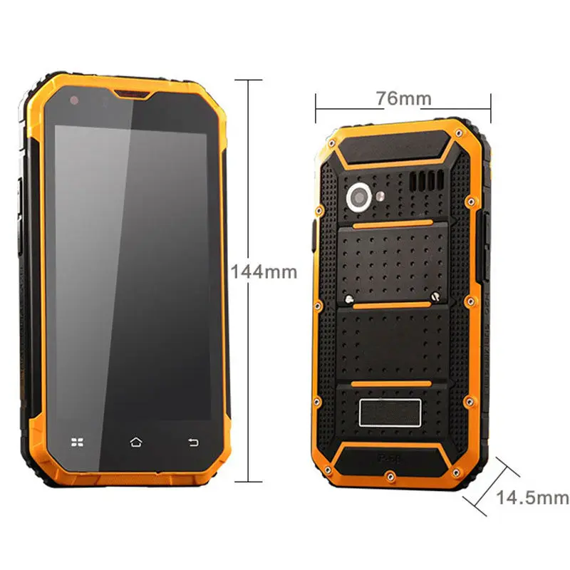 Forest Panthers М2 Водонепроницаемый Смартфон IP68 4.5 "Gorilla Glass Android 6.0 MTK6572 Dual Core 512 + 4 Г 5MP 3000