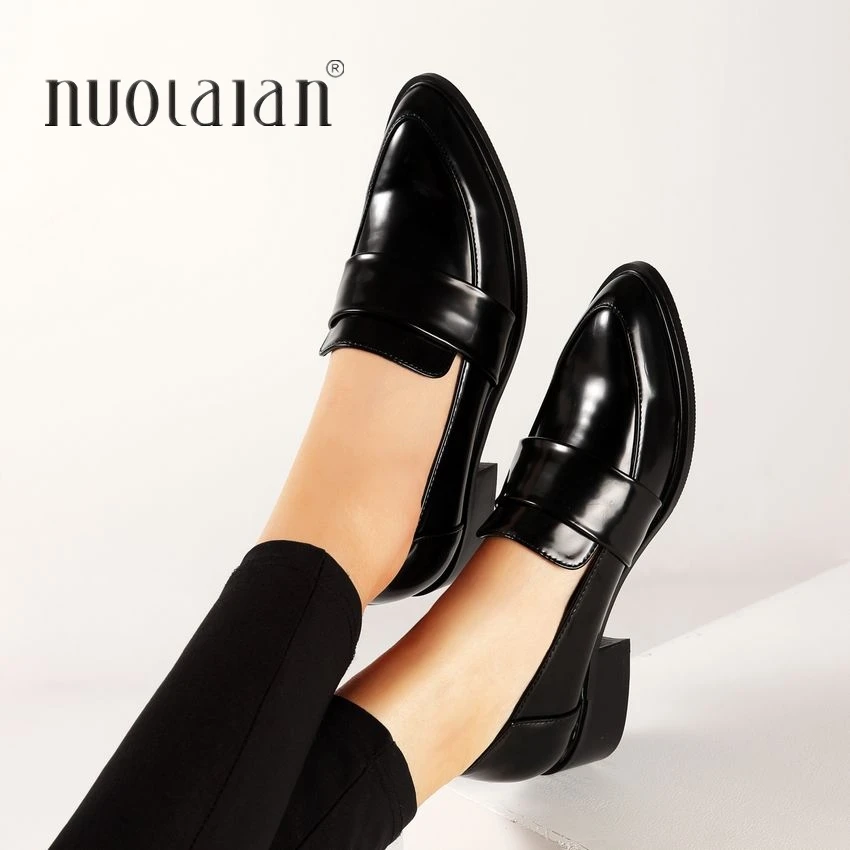 2019 Fashion Woman Spring Autumn Flat Oxford Shoes British Style Vintage Shoes Soft Leather Black Casual Shoes For Women
2019 Fashion Woman Spring Autumn Flat Oxford Shoes British Style Vintage Shoes Soft Leather Black Casual Shoes For Women