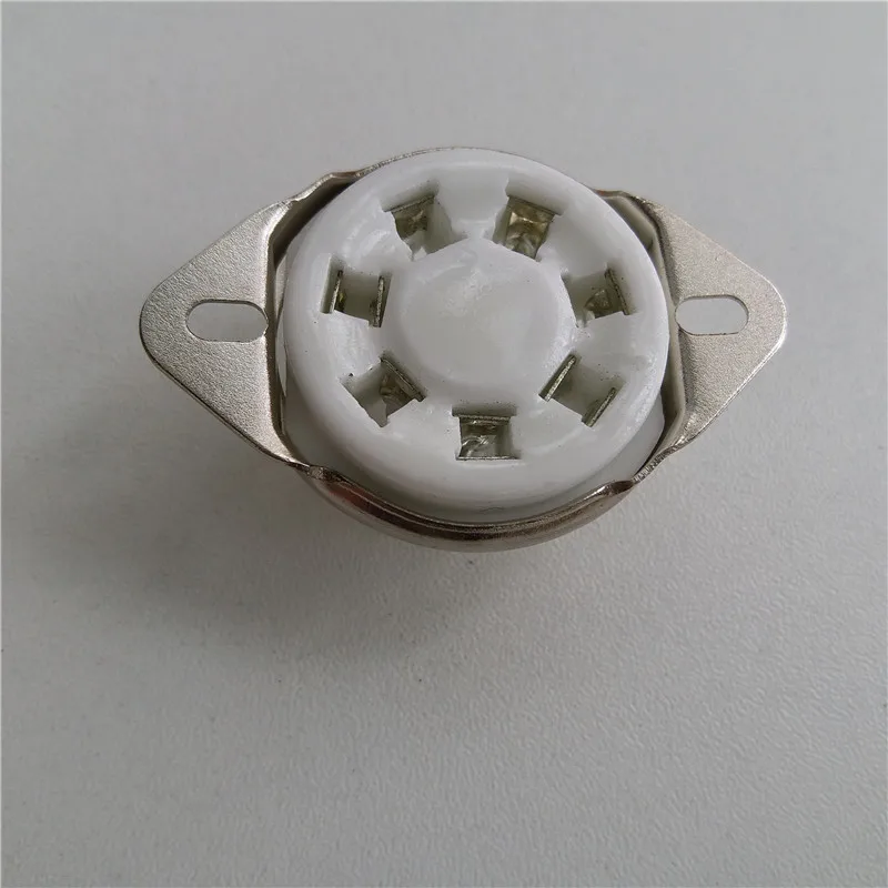5pcs ceramic tube socket 7 pin tube socket GZC7-21 silver foot for 6 A 7/6 B 7/6 F 7/6 WC 5/12 A 5 tube amplfier
5pcs ceramic tube socket 7 pin tube socket GZC7-21 silver foot for 6 A 7/6 B 7/6 F 7/6 WC 5/12 A 5 tube amplfier
