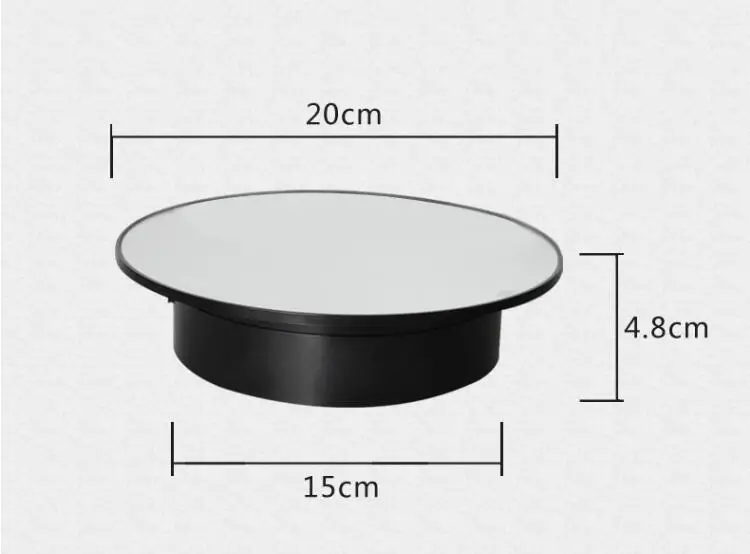 Power Electric Display Turntable Pallet Rotating Display Board Jewelry Bag Shoes Display Stand Tray Electric Totating Base Dish
Power Electric Display Turntable Pallet Rotating Display Board Jewelry Bag Shoes Display Stand Tray Electric Totating Base Dish