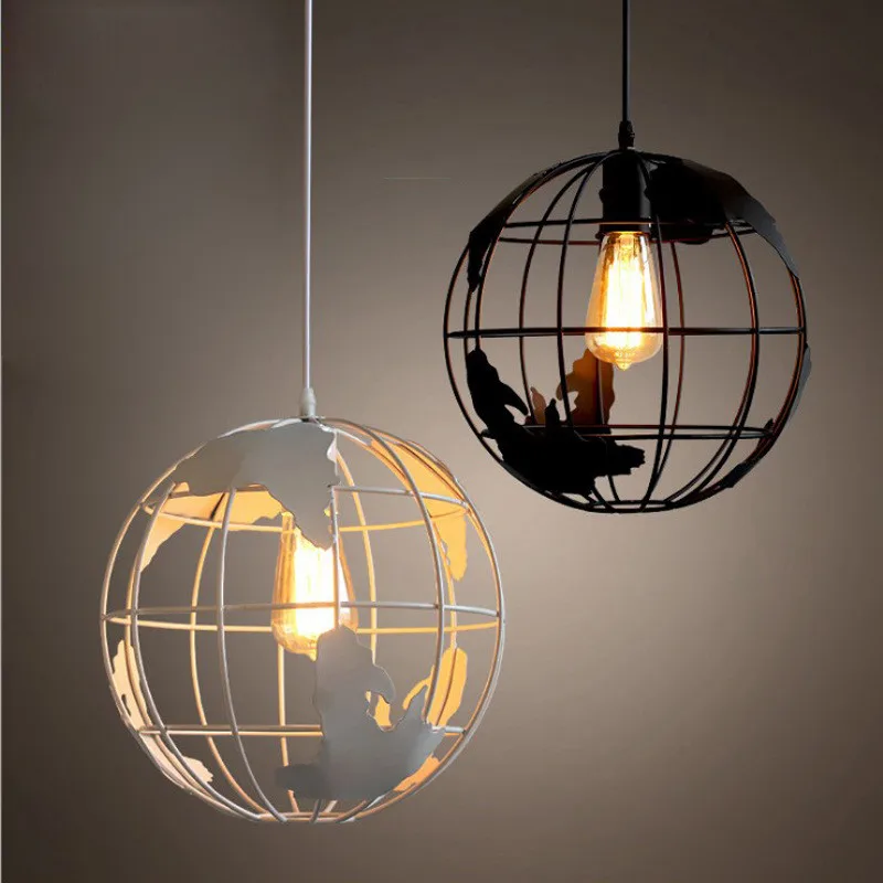 20cm Modern Globe Pendant Lamp Industrial Style Wrought Iron LED Hanging Lights for Living Room Bedroom Restaurant Lighting
20cm Modern Globe Pendant Lamp Industrial Style Wrought Iron LED Hanging Lights for Living Room Bedroom Restaurant Lighting