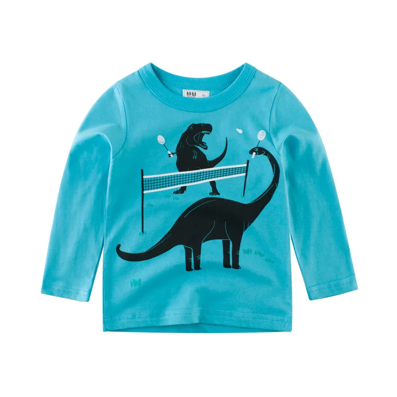 Kids Superior quality T-shirt toddler Bottom Shirt Dinosaur Jurassic Park Cotton girl Top Boy tees wholesale Children clothes
Kids Superior quality T-shirt toddler Bottom Shirt Dinosaur Jurassic Park Cotton girl Top Boy tees wholesale Children clothes