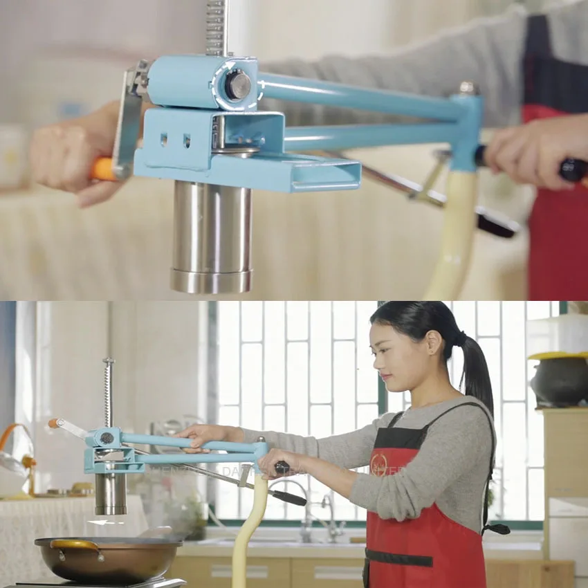 1PC Stainless steel household noodle machine 2016 new type instant noodle making machine
1PC Stainless steel household noodle machine 2016 new type instant noodle making machine