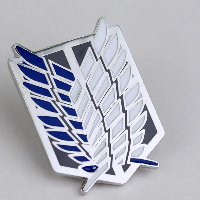 Attack On Titan Brooch Pin Wings of Liberty Freedom Scout Regiment Legion Survey Recon Corp Eren Badge Anime Jewelry Wholesale
Attack On Titan Brooch Pin Wings of Liberty Freedom Scout Regiment Legion Survey Recon Corp Eren Badge Anime Jewelry Wholesale