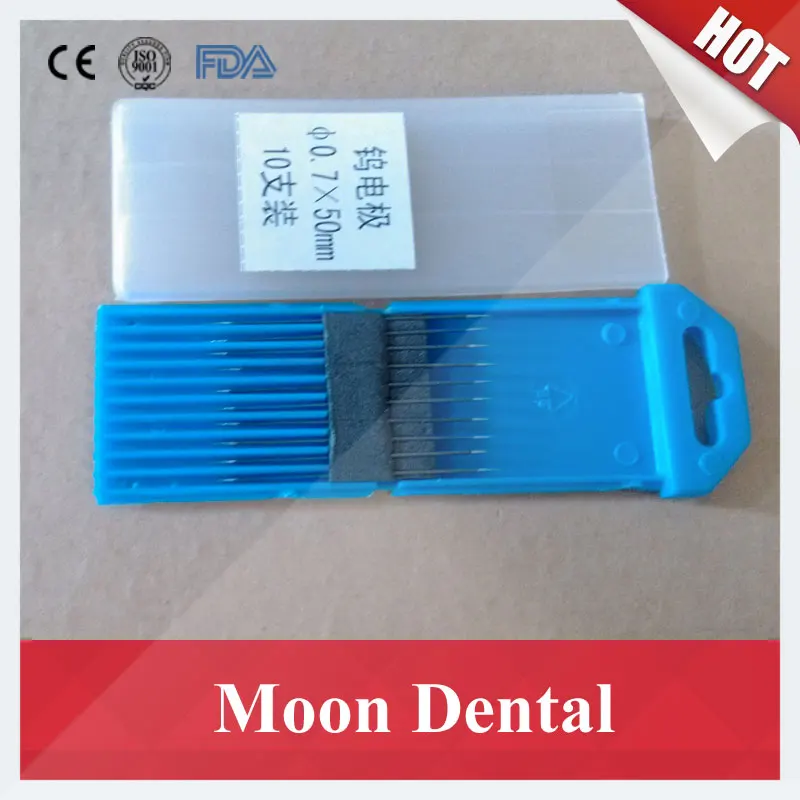 10 Pieces of 0.7*50mm Tungsten Electrodes for Denture Jewellery Argon-Arc Spot Welder in Dental Labs Free Shipping
10 Pieces of 0.7*50mm Tungsten Electrodes for Denture Jewellery Argon-Arc Spot Welder in Dental Labs Free Shipping