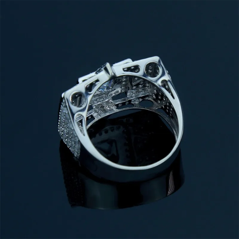 100% Real Solid 925 Sterling Silver Rings Princess Cut Unique Design The eight trigrams Pattern Real Men Jewelry High Quality
100% Real Solid 925 Sterling Silver Rings Princess Cut Unique Design The eight trigrams Pattern Real Men Jewelry High Quality