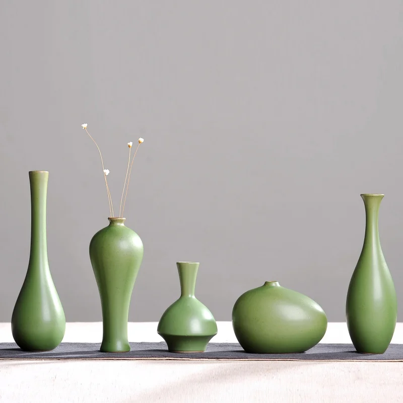 Vintage Home Decor Ceramic Flower Vases For Homes Classic Ceramic Vase Antique Traditional Chinese green Bottles crafts
Vintage Home Decor Ceramic Flower Vases For Homes Classic Ceramic Vase Antique Traditional Chinese green Bottles crafts