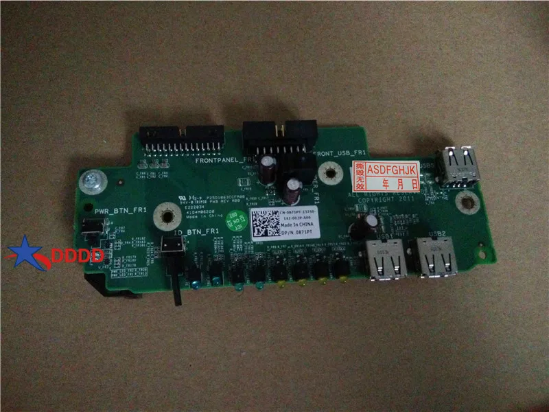 Original For Dell PowerEdge R530 Front Control Panel Board 0CDVG8 CDVG8 CN-0DVG8 fully tested
Original For Dell PowerEdge R530 Front Control Panel Board 0CDVG8 CDVG8 CN-0DVG8 fully tested