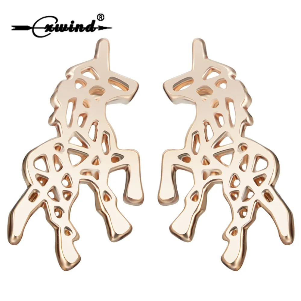 Cxwind New Animal Horse Earring Pendant Unicorn Horse Hair Stud Earrings For Pendientes Brincos Women Statement Gift
Cxwind New Animal Horse Earring Pendant Unicorn Horse Hair Stud Earrings For Pendientes Brincos Women Statement Gift
