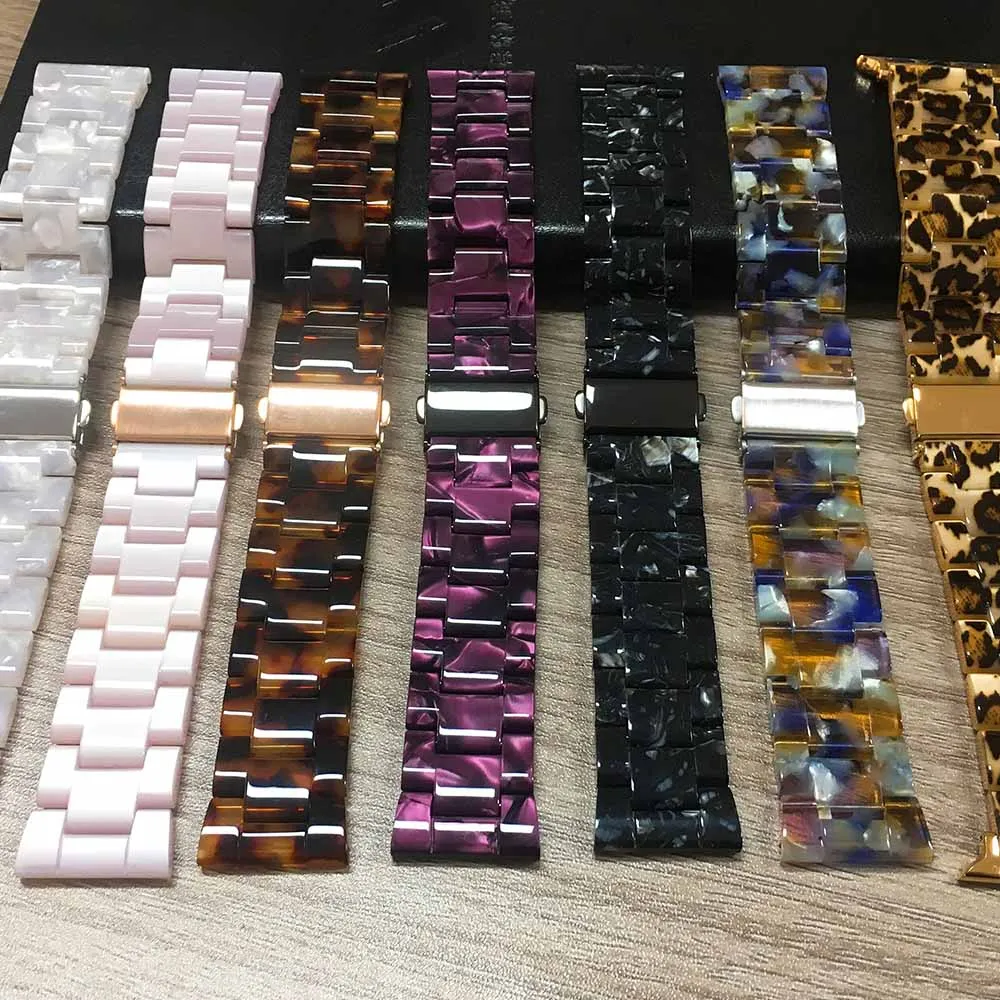Lightweight Resin Bracelet for Apple Watch Band Series 9 8 7 6 SE 5 4 Men/Women Strap Ultra 2 49mm 41mm 45mm 40mm 44mm 42mm Belt
Lightweight Resin Bracelet for Apple Watch Band Series 9 8 7 6 SE 5 4 Men/Women Strap Ultra 2 49mm 41mm 45mm 40mm 44mm 42mm Belt