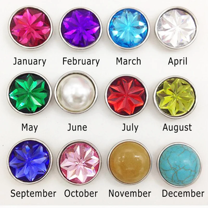 Birthstone Constellation Snap Button Jewelry For Bracelet High Quality Mx3003 ( Fit 18mm 20mm )
Birthstone Constellation Snap Button Jewelry For Bracelet High Quality Mx3003 ( Fit 18mm 20mm )