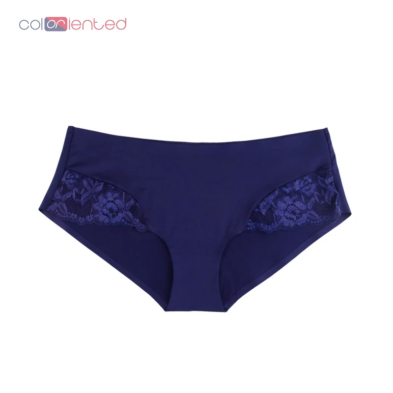 COLORIENTED 2019 Floral Seamless Panties Ice Silk Sexy Lace Pure Color Mid-waist Comfortable Breathable Elegant Women Briefs
COLORIENTED 2019 Floral Seamless Panties Ice Silk Sexy Lace Pure Color Mid-waist Comfortable Breathable Elegant Women Briefs