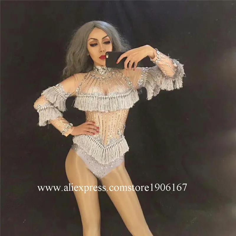 New Design Nightclub Singer Dancer Party Dress Model DJ DS Rhinestone Tassel Stage Sexy Lady Costume Modern Belly Dance Suit
New Design Nightclub Singer Dancer Party Dress Model DJ DS Rhinestone Tassel Stage Sexy Lady Costume Modern Belly Dance Suit