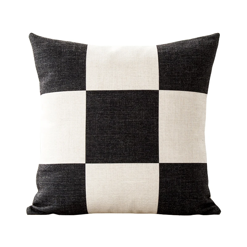 Nordic Geometry Black White Cushion Pillow Cover Home Decorative Office Sofa Linen PillowCase 45x45cm
Nordic Geometry Black White Cushion Pillow Cover Home Decorative Office Sofa Linen PillowCase 45x45cm