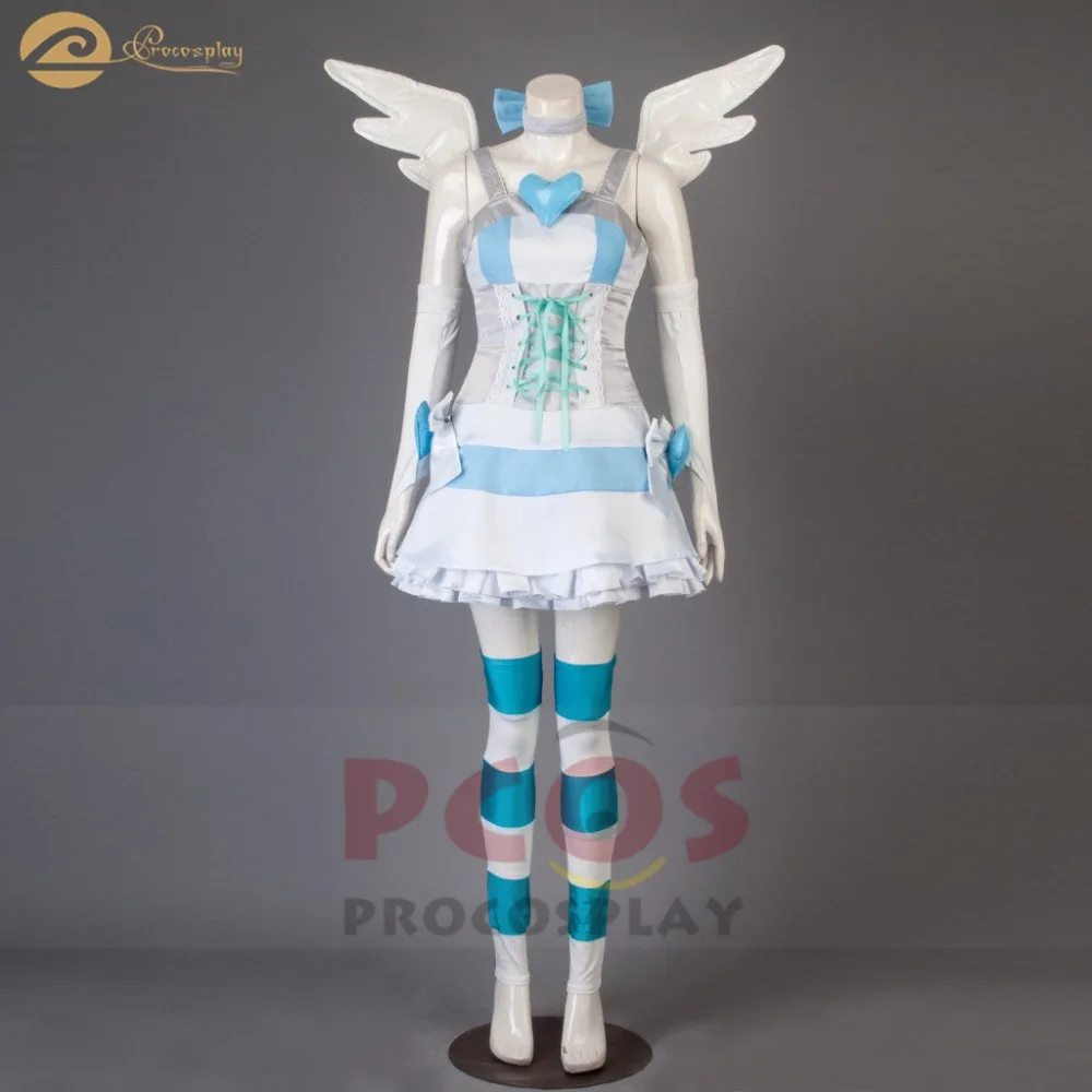 Blue version Panty & Stocking with Garterbelt Stocking Transformation Cosplay Costume mp002385
Blue version Panty & Stocking with Garterbelt Stocking Transformation Cosplay Costume mp002385