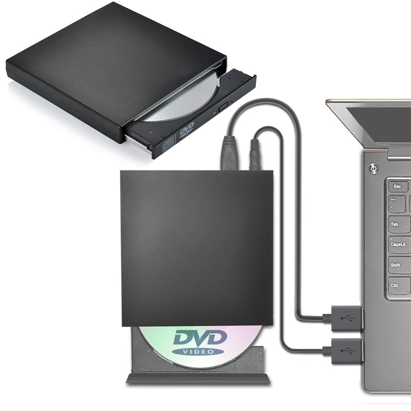 Ingelon Portable USB DVD Drive Optical Drives External Rom CD+-RW Player for Laptop Notebook Disc For Slim Burner Dropshipping
Ingelon Portable USB DVD Drive Optical Drives External Rom CD+-RW Player for Laptop Notebook Disc For Slim Burner Dropshipping