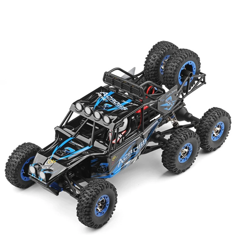 Professional 6WD Driving Racing Remote Control Truck 12628 1:12 Electric High Speed Drift Six Wheel Climbing Truck add LED Light
Professional 6WD Driving Racing Remote Control Truck 12628 1:12 Electric High Speed Drift Six Wheel Climbing Truck add LED Light