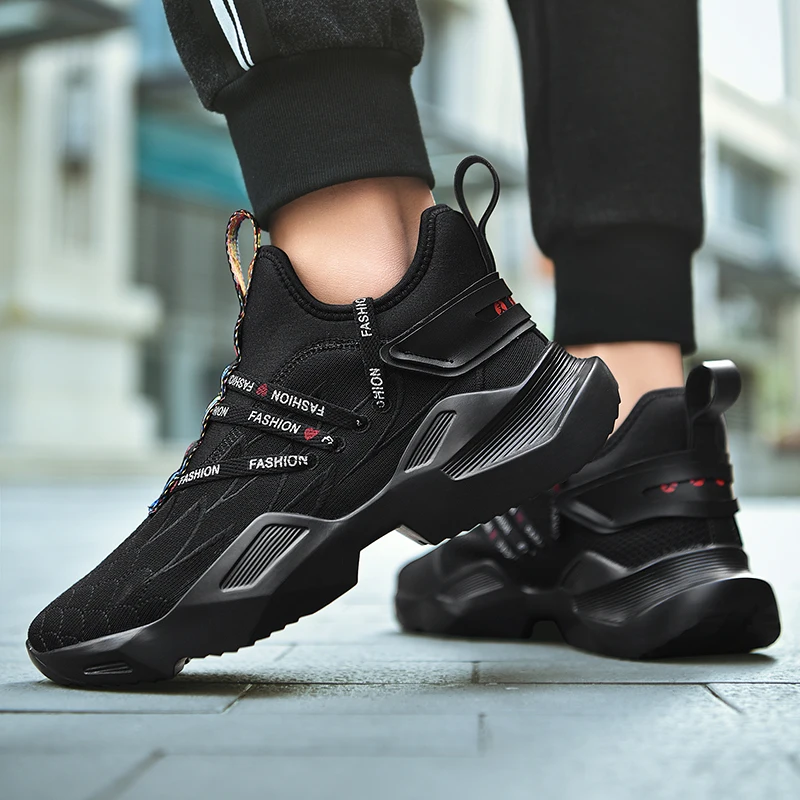 2019 New Wild Trend Men's Sports Shoes Breathable Flying Woven Casual Shoes Solid Color Fashion Lace-up Non-slip Men's Shoes
2019 New Wild Trend Men's Sports Shoes Breathable Flying Woven Casual Shoes Solid Color Fashion Lace-up Non-slip Men's Shoes