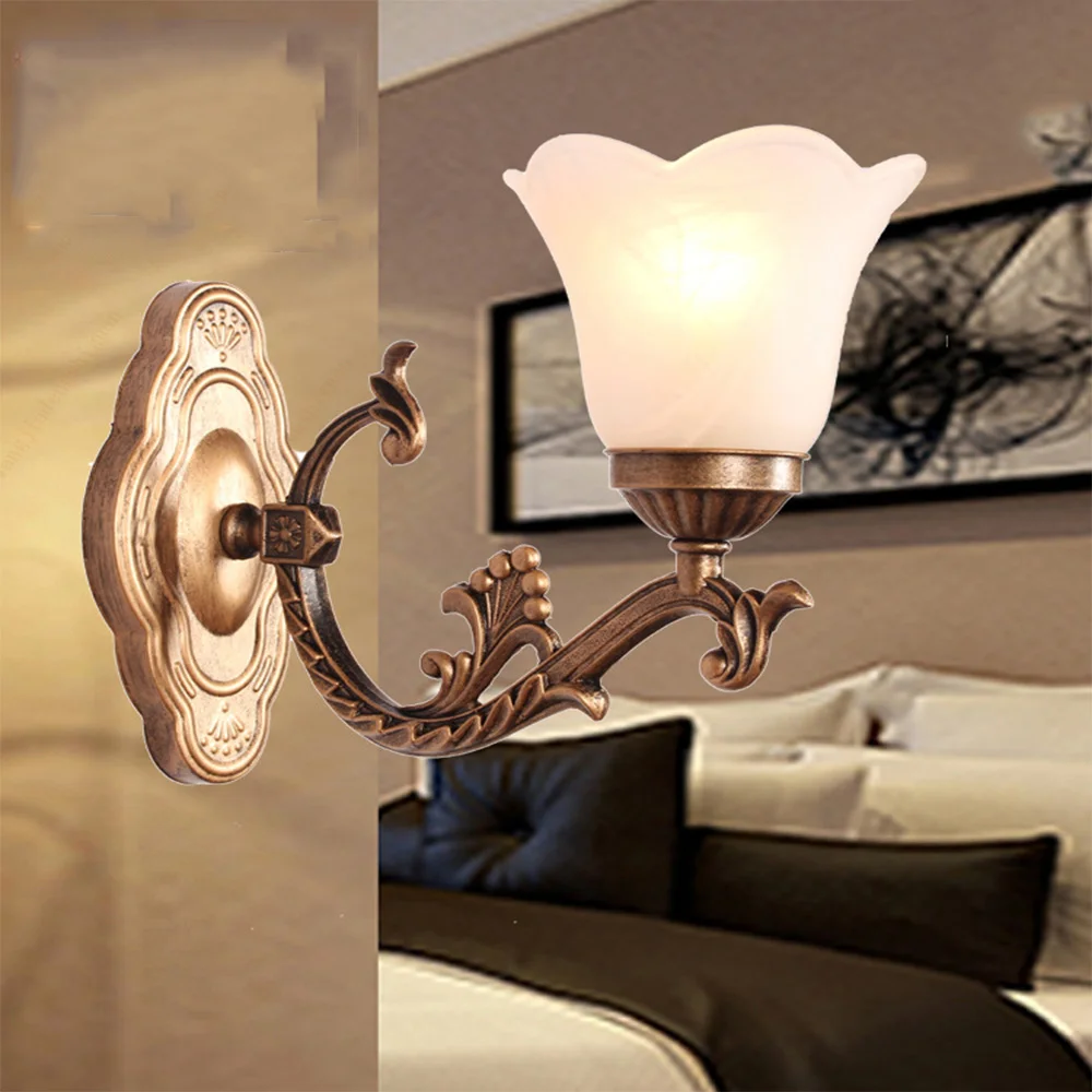 Wall light American wall lamp living room dining room bedroom aisle bronze balcony cafe study led wall lamp
Wall light American wall lamp living room dining room bedroom aisle bronze balcony cafe study led wall lamp