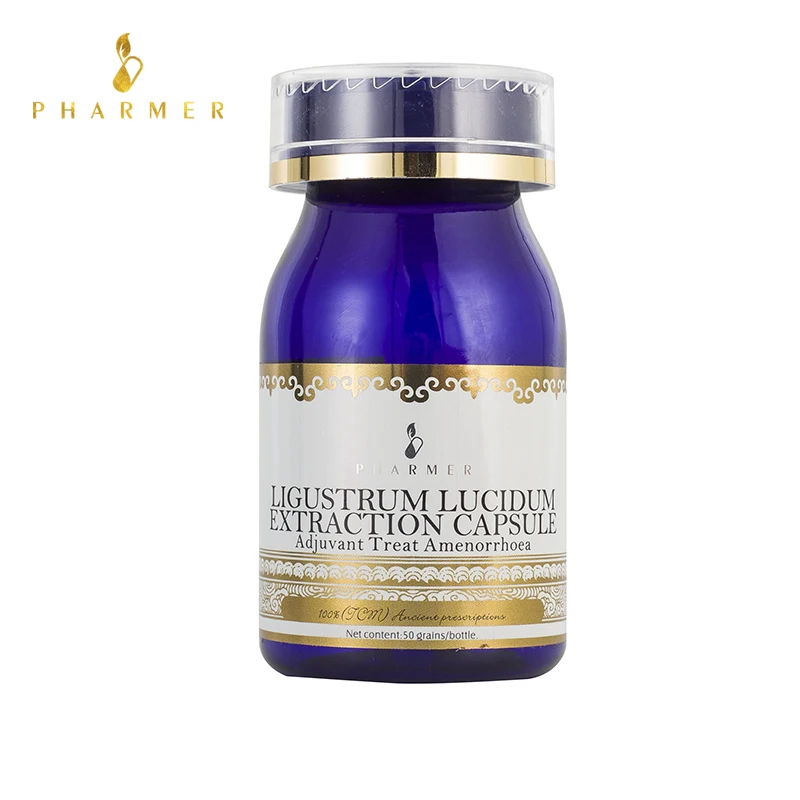 Pharmer Ligustrum Lucidum Extraction Capsule,Adjuvant Help Amenorrhoea,Help Periodic lower abdominal distension and pain, 50pcs
Pharmer Ligustrum Lucidum Extraction Capsule,Adjuvant Help Amenorrhoea,Help Periodic lower abdominal distension and pain, 50pcs