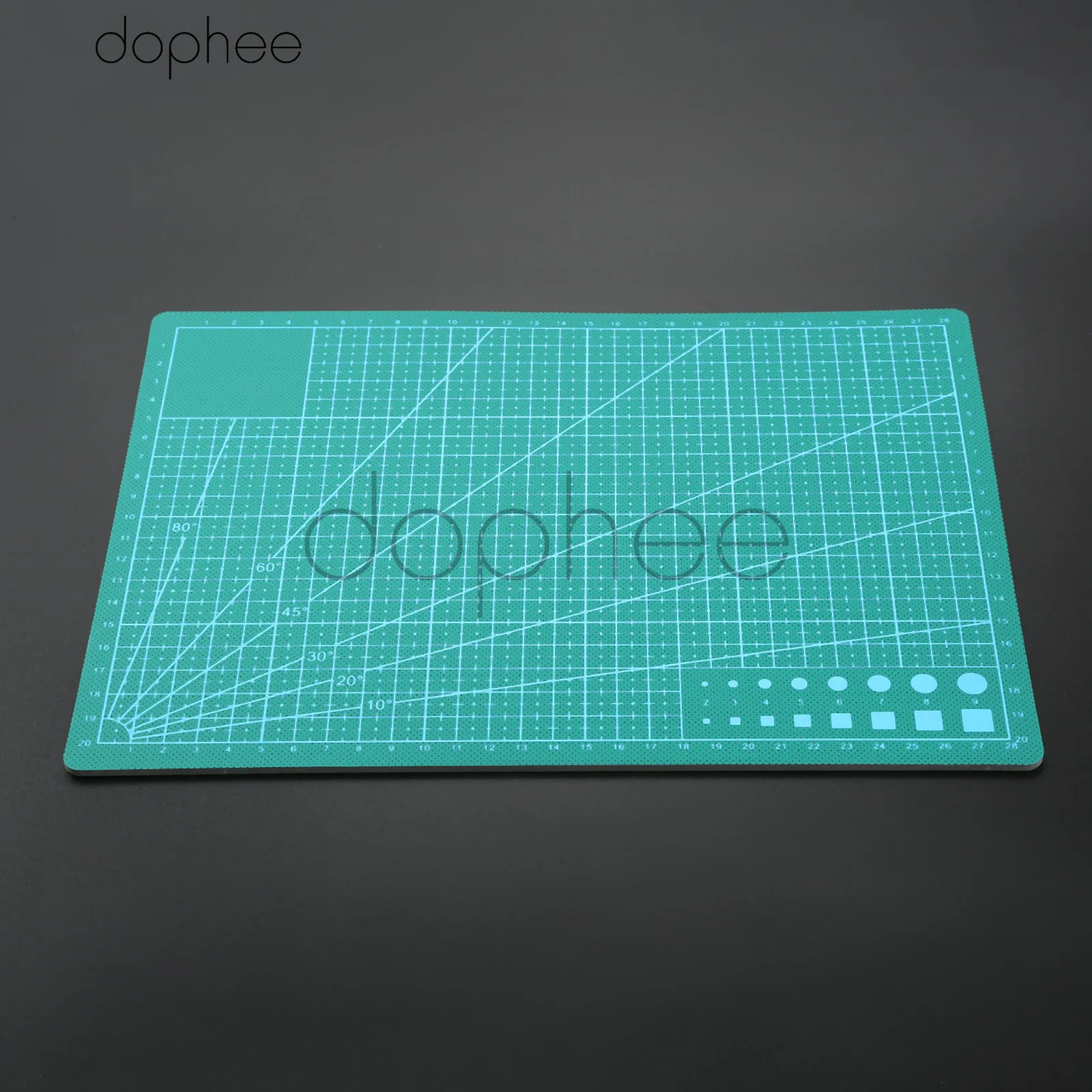 dophee 1pcs A4 PVC Self Healing Cutting Mat Craft Quilting Grid Lines Printed Board For Drawing Carving Model Making | Дом и сад