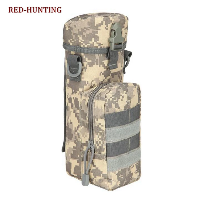 Outdoors Molle Water Bottle Pouch Tactical Gear Kettle Waist Shoulder Bag for Hunting
Outdoors Molle Water Bottle Pouch Tactical Gear Kettle Waist Shoulder Bag for Hunting