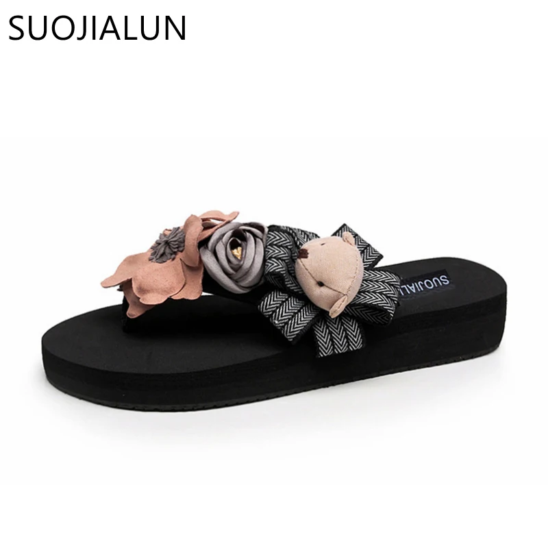 SUOJIALUN Women Shoes Slippers Fashion Designer Summer Women Flip Flops Cute Bear Female Beach Slippers Ladies Slides
SUOJIALUN Women Shoes Slippers Fashion Designer Summer Women Flip Flops Cute Bear Female Beach Slippers Ladies Slides