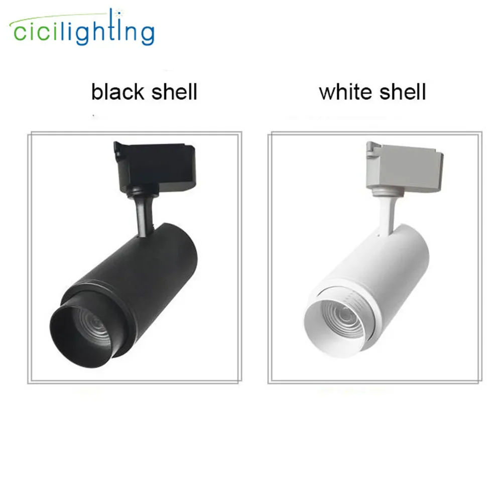 Focusing COB 12W 20W 30W Led Track Light Aluminum Ceiling Rail Track Lighting Spot Rail Zoomable Spotlights 220V 230V 240V Lamp
Focusing COB 12W 20W 30W Led Track Light Aluminum Ceiling Rail Track Lighting Spot Rail Zoomable Spotlights 220V 230V 240V Lamp
