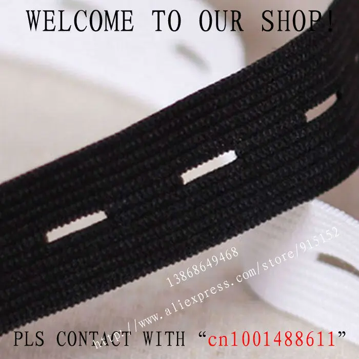 Free shipping The thicken Black Elastic Tape 15mm Width Button Hole Elastic Stretch Webbing Maternity belt 16 Yards/lot
Free shipping The thicken Black Elastic Tape 15mm Width Button Hole Elastic Stretch Webbing Maternity belt 16 Yards/lot