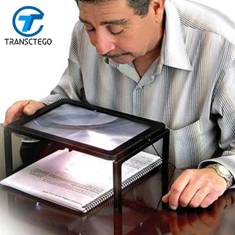 Magnifying glass lamp Desktop magnifier Fresnel magnifier elderly people children reading convenient
Magnifying glass lamp Desktop magnifier Fresnel magnifier elderly people children reading convenient