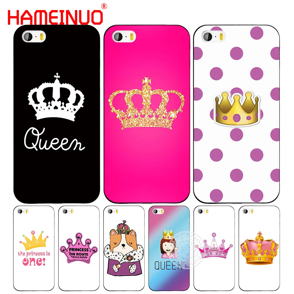 Чехол для мобильного телефона HAMEINUO princess queen girl iphone 6 4 4s 5 5s SE 5c 6s 7 8 plus чехол X|case for