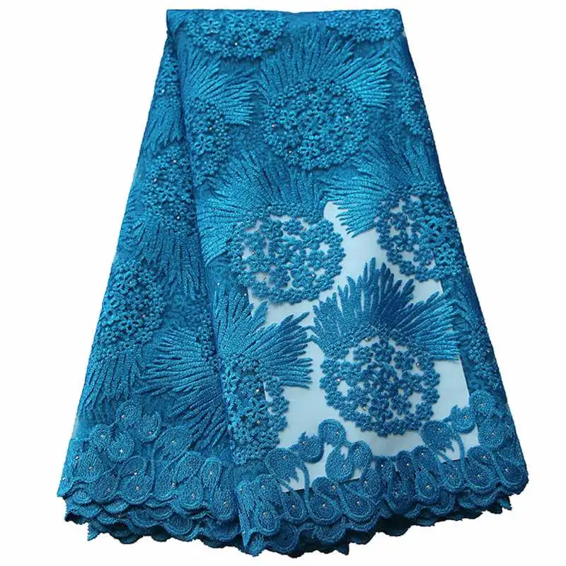 African Lace Fabric 5 yards High Quality Guipure Lace Tulle French Embroidered Mesh Lace Fabric Cream Colorfor African Wedding
African Lace Fabric 5 yards High Quality Guipure Lace Tulle French Embroidered Mesh Lace Fabric Cream Colorfor African Wedding