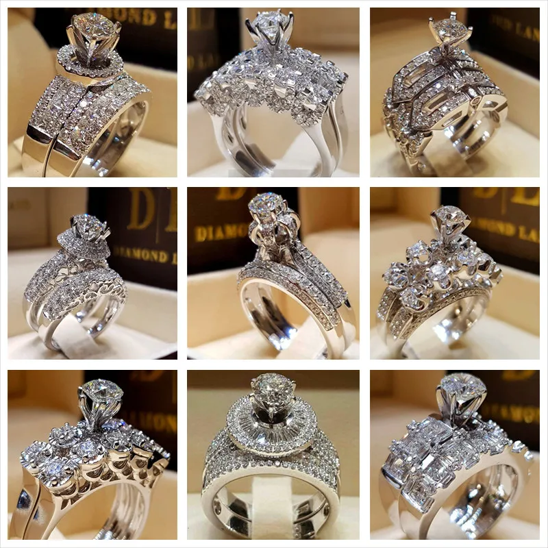 Elegant Women Cubic Zirconia Ring for Engagement Wedding Bridal Ring Set Good Quality Fashion Jewelry Rings for Lover's Gift
Elegant Women Cubic Zirconia Ring for Engagement Wedding Bridal Ring Set Good Quality Fashion Jewelry Rings for Lover's Gift