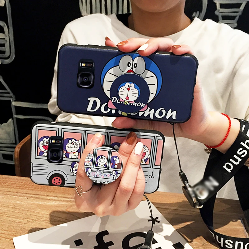 Чехол для Samsung note 8/9 Doraemon cat чехол телефона Galaxy 5 мягкий силиконовый a6s/a8s/a9s/a9star +