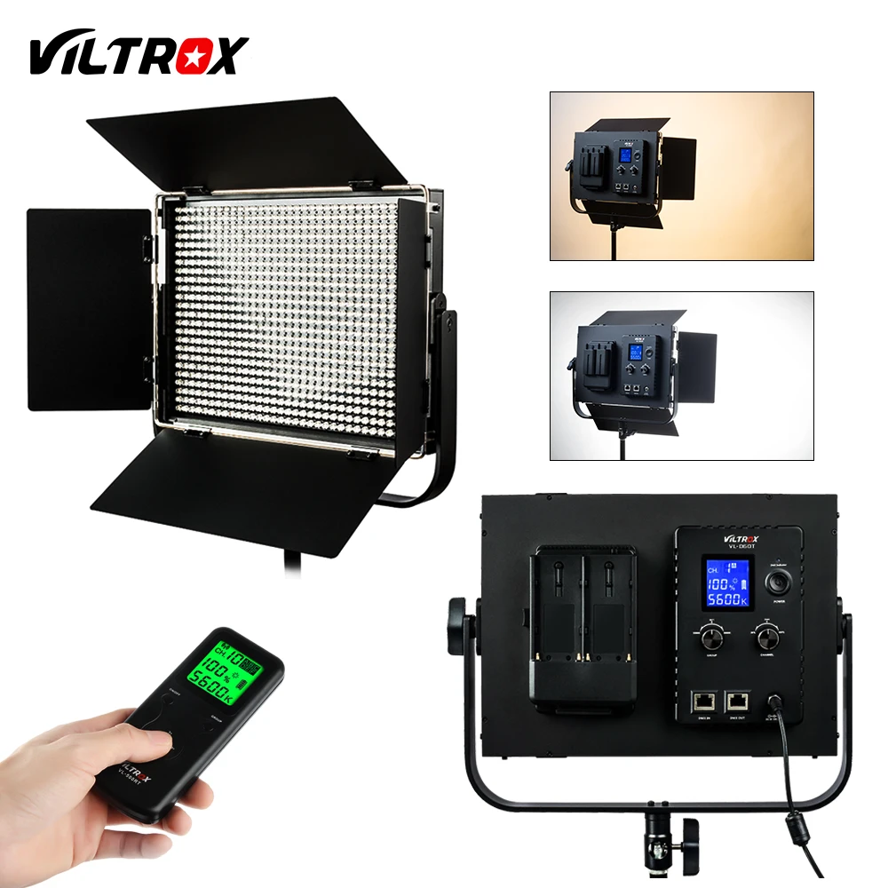 Viltrox VL-D60T Pro 60 Вт беспроводной пульт дистанционного управления для студийной видеосъемки светодиодный светильник двухцветный и с регулируе...
Viltrox VL-D60T Pro 60 Вт беспроводной пульт дистанционного управления для студийной видеосъемки светодиодный светильник двухцветный и с регулируе...