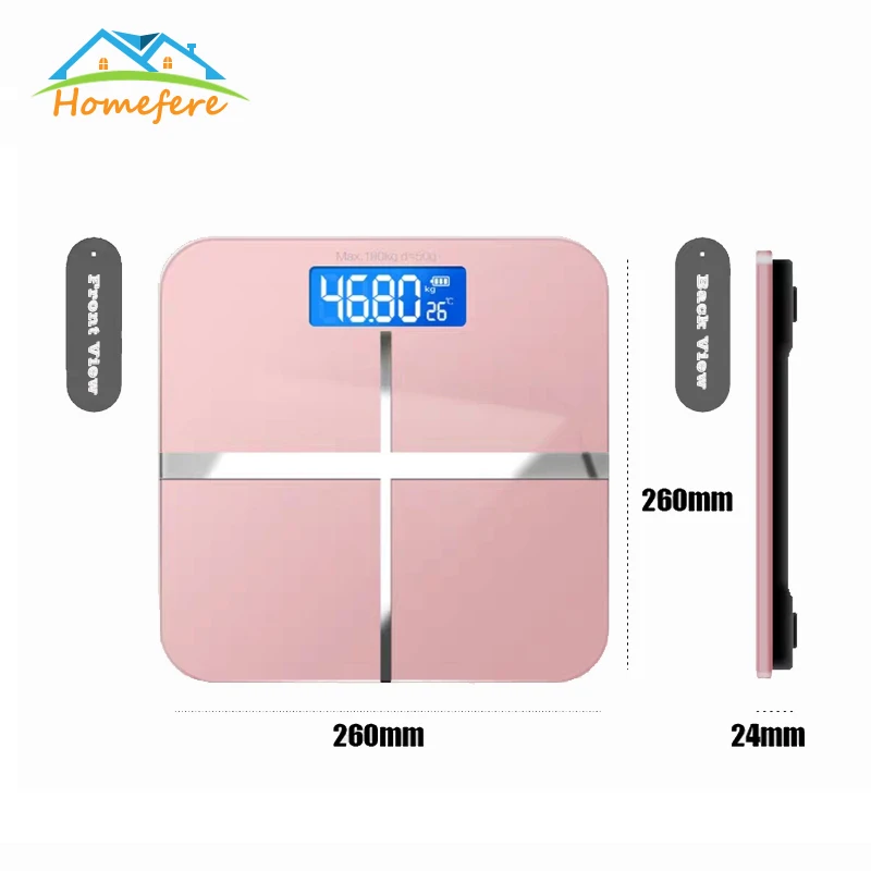 Bathroom Floor Body Scale Glass Smart Household Electronic Digital LCD Display USB Charging Model
Bathroom Floor Body Scale Glass Smart Household Electronic Digital LCD Display USB Charging Model