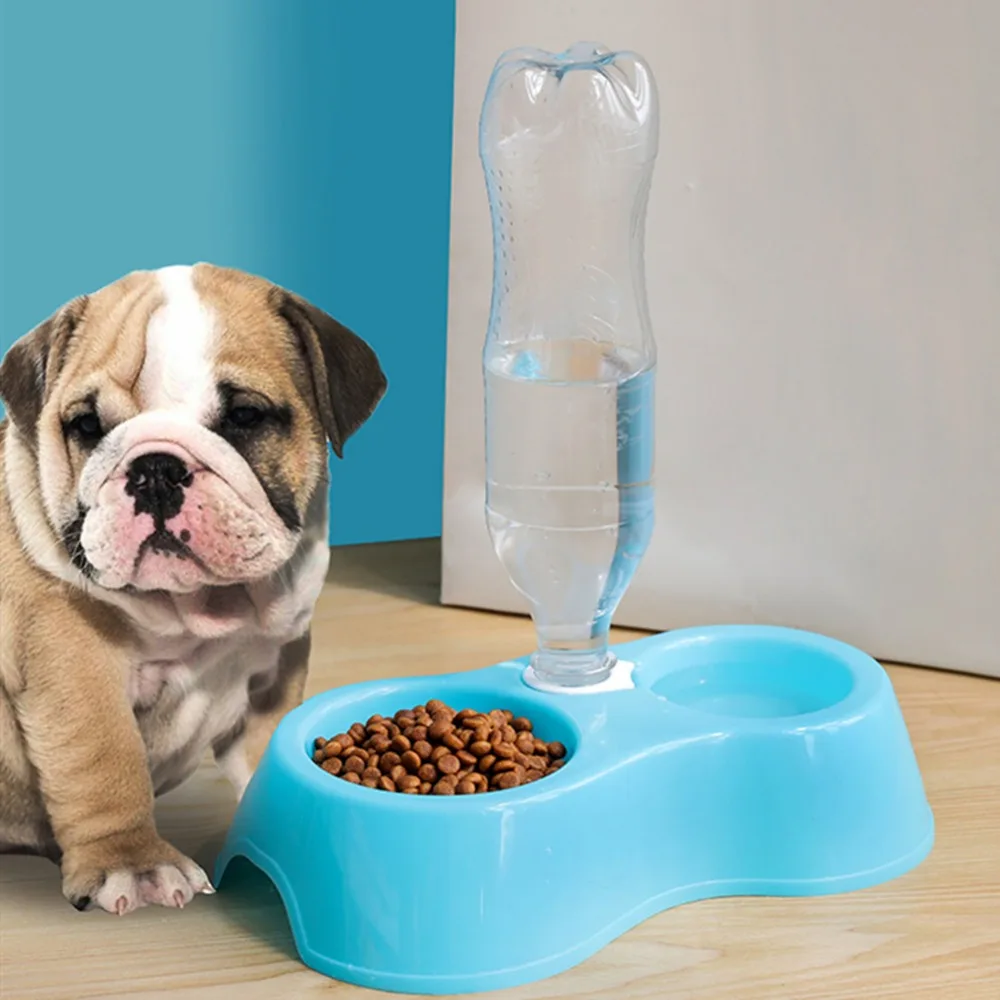 Автоматическая поилка для домашних животных миски собак бутылки воды подъемная