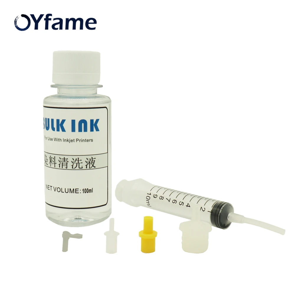 OYfame Printer Head Cleaning Kit With Nozzle Cleaning Liquid Dye Sublimation Ink Clean kit For HP For Epson For Inkjet Printer
OYfame Printer Head Cleaning Kit With Nozzle Cleaning Liquid Dye Sublimation Ink Clean kit For HP For Epson For Inkjet Printer