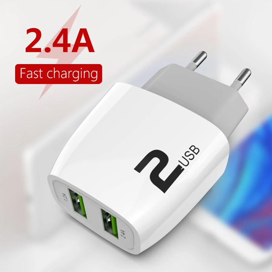 Быстрая зарядка USB для мобильного телефона 5 0 в а зарядное устройство EU Qualcomm QC3.0