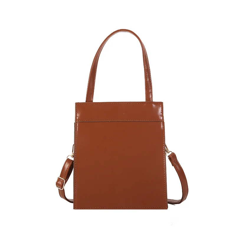 Hot Selling Women Handbag Solid Color Portable Rectangle Bag Single Shoulder Bag for Travel Shopping -B5
Hot Selling Women Handbag Solid Color Portable Rectangle Bag Single Shoulder Bag for Travel Shopping -B5