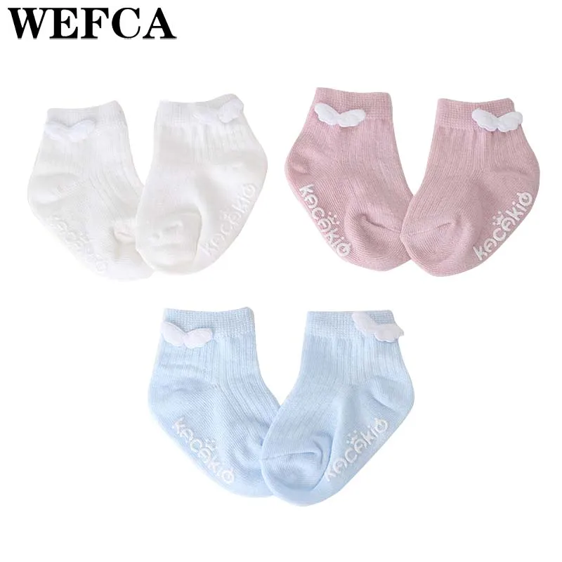 Baby Socks Angel Wings Infant Short Socks New born Girl Boy Cotton Non-Slip Sock Soft Breathable Baby Stuff For 0-2 Years
Baby Socks Angel Wings Infant Short Socks New born Girl Boy Cotton Non-Slip Sock Soft Breathable Baby Stuff For 0-2 Years
